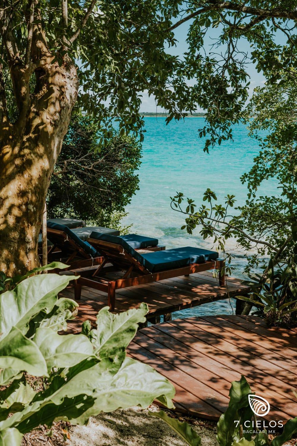 7 Cielos Bacalar. Luaran gambar
