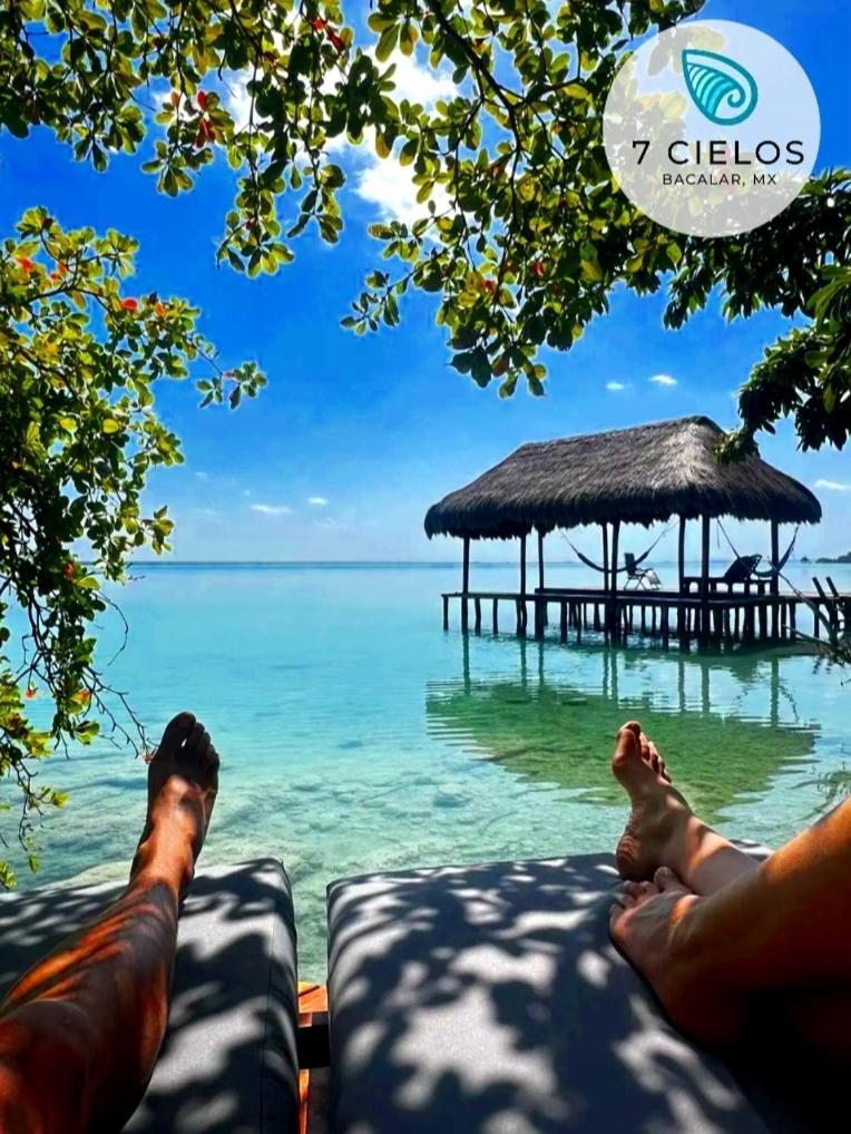 7 Cielos Bacalar. Luaran gambar