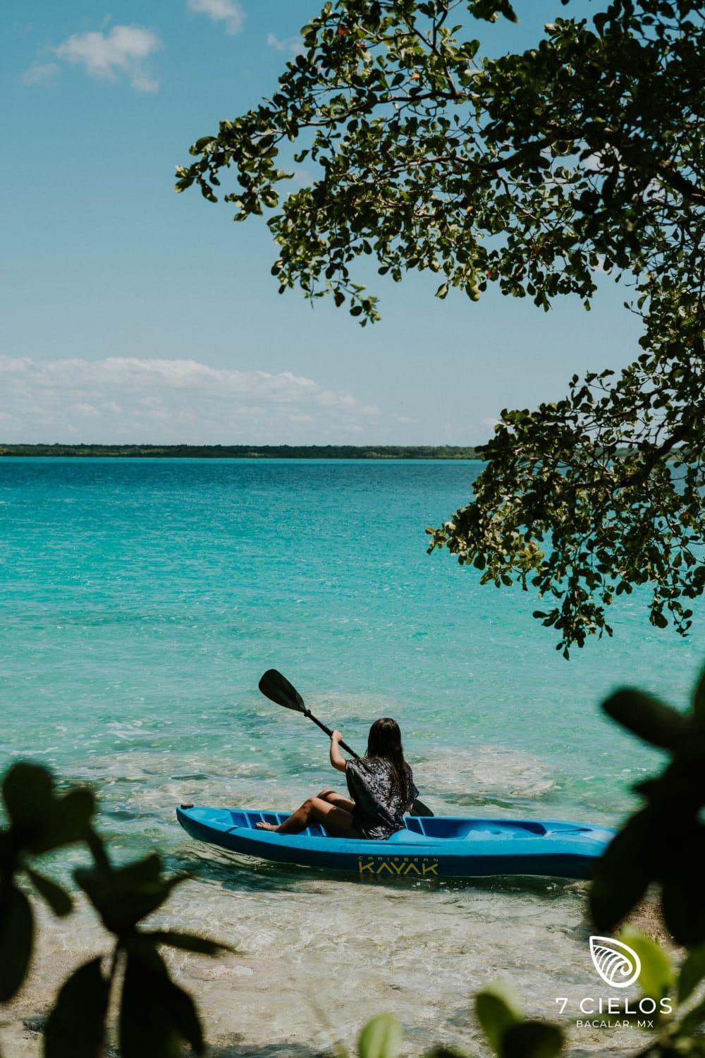 7 Cielos Bacalar. Luaran gambar