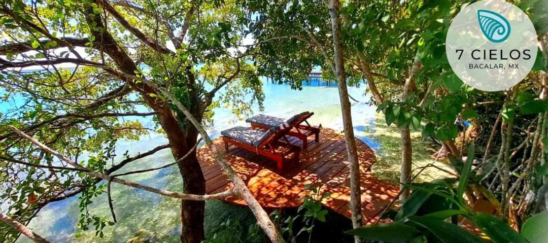 7 Cielos Bacalar. Luaran gambar