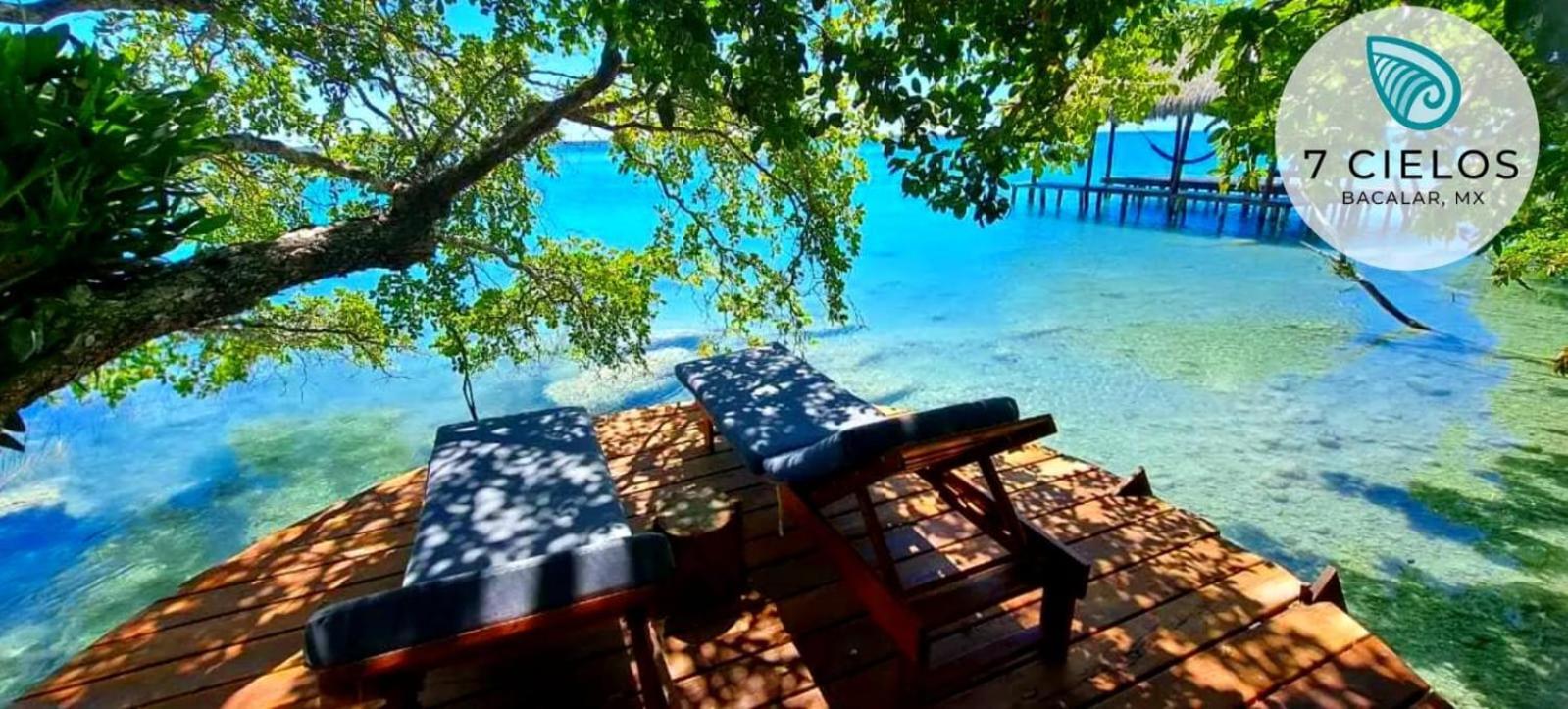 7 Cielos Bacalar. Luaran gambar