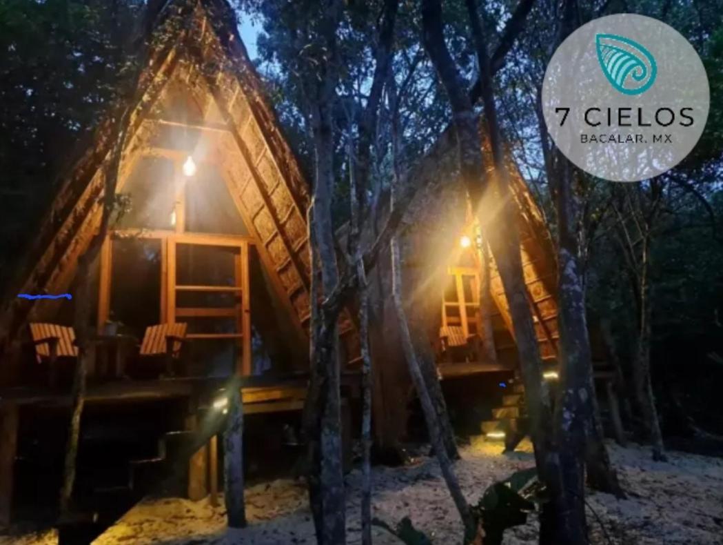 7 Cielos Bacalar. Luaran gambar