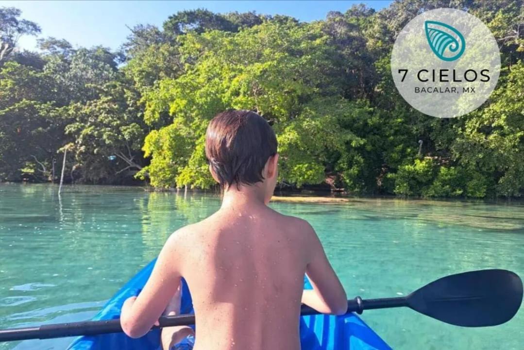 7 Cielos Bacalar. Luaran gambar