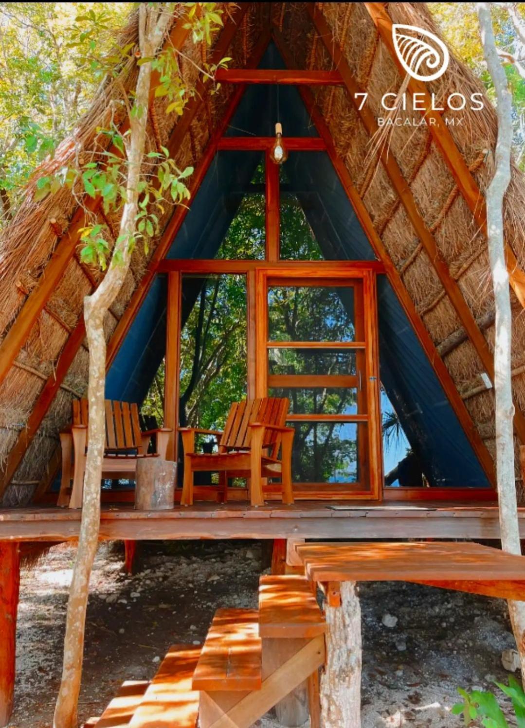 7 Cielos Bacalar. Luaran gambar
