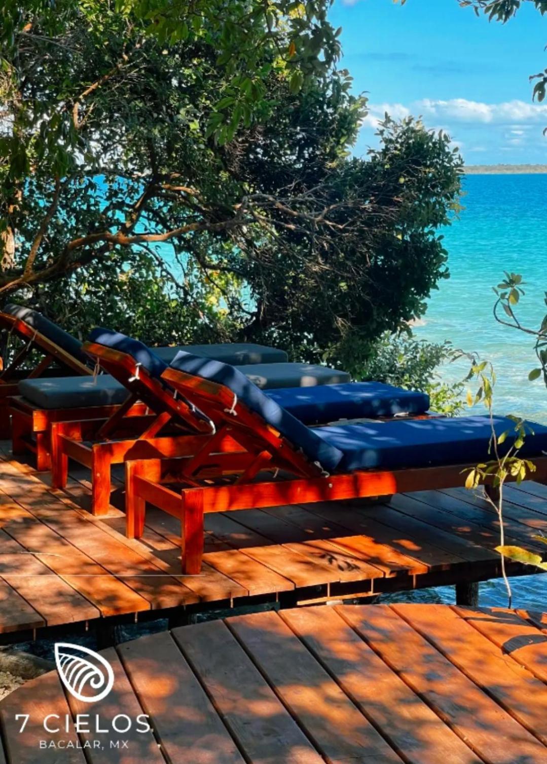 7 Cielos Bacalar. Luaran gambar