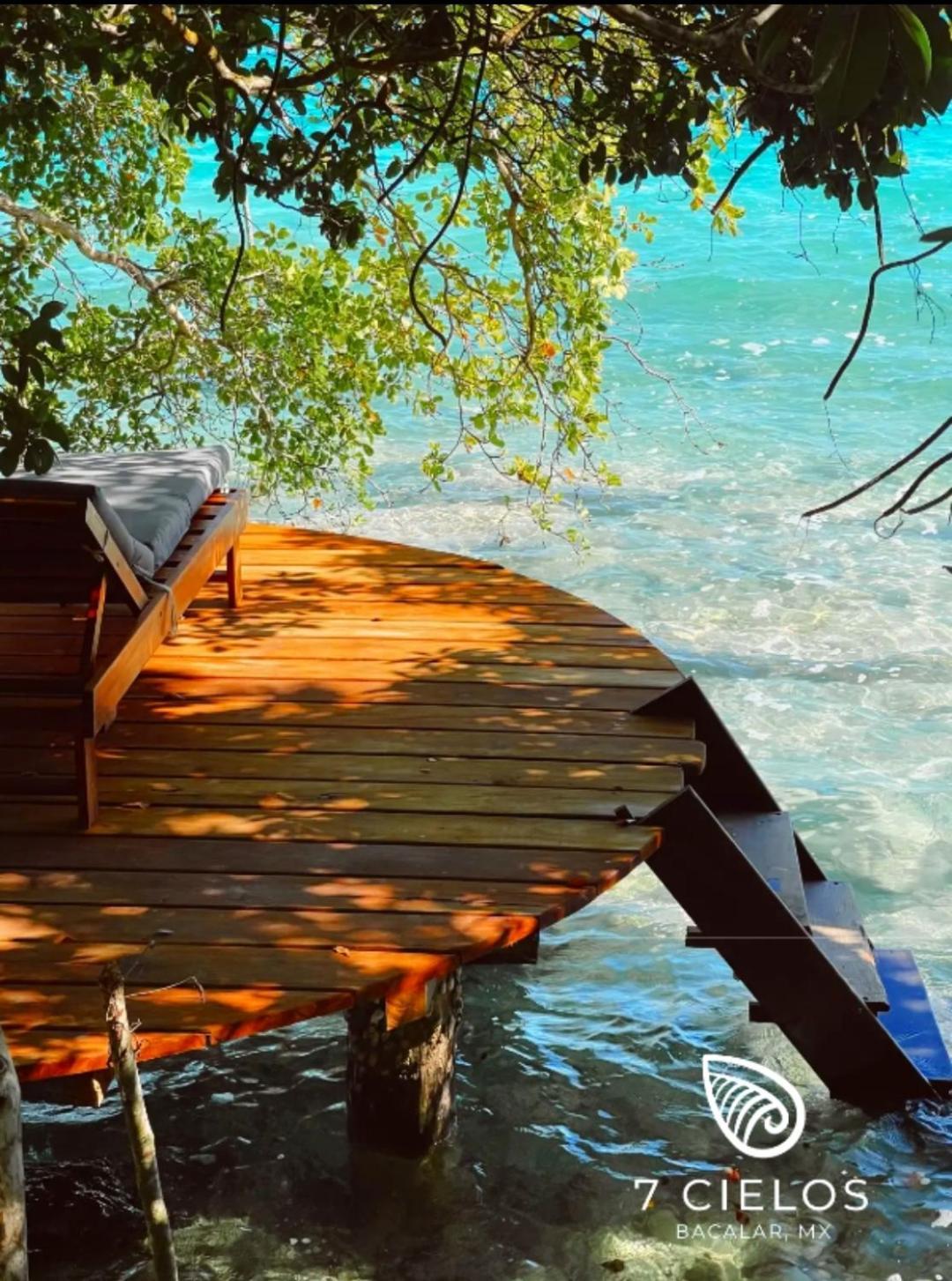 7 Cielos Bacalar. Luaran gambar