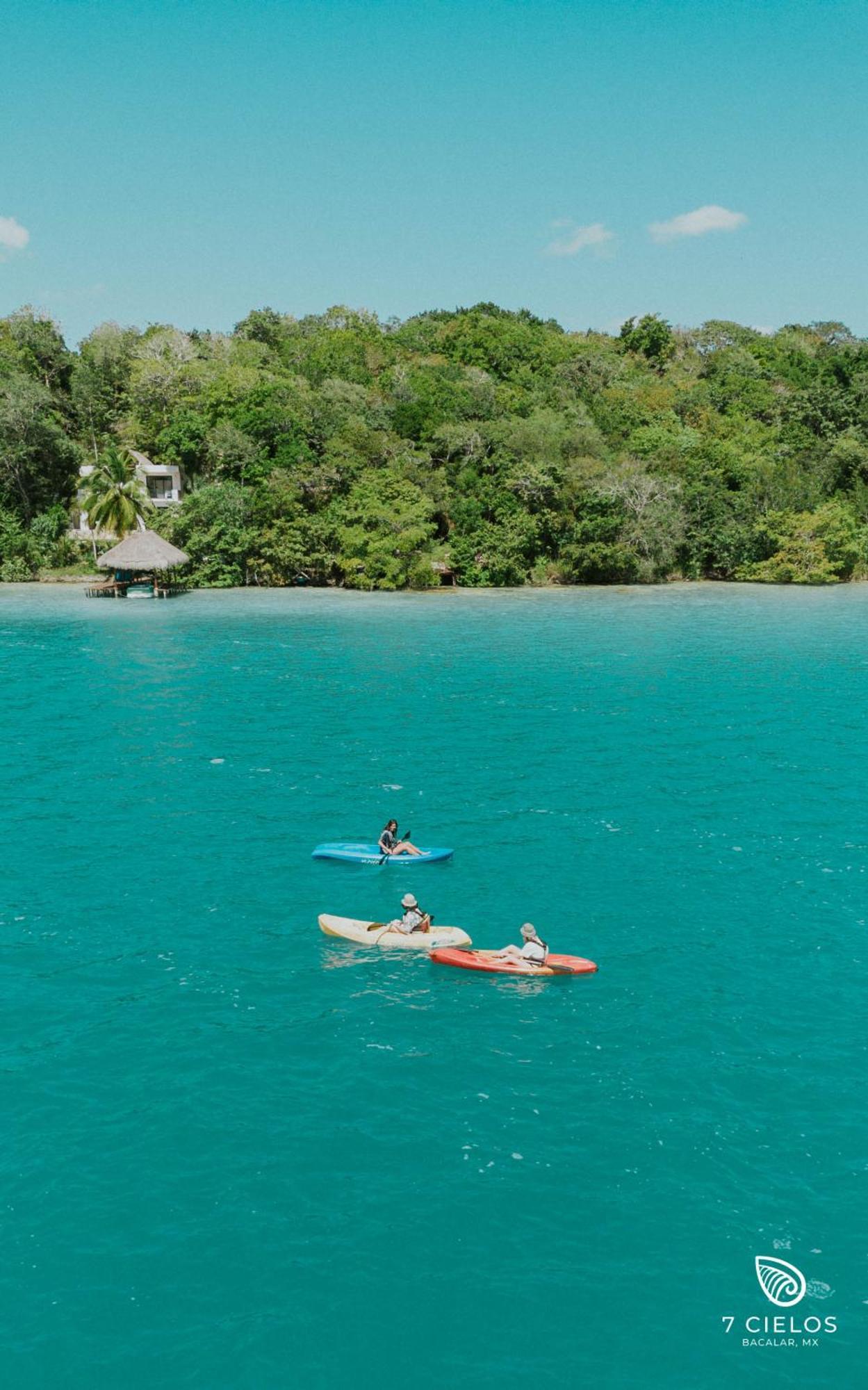 7 Cielos Bacalar. Luaran gambar