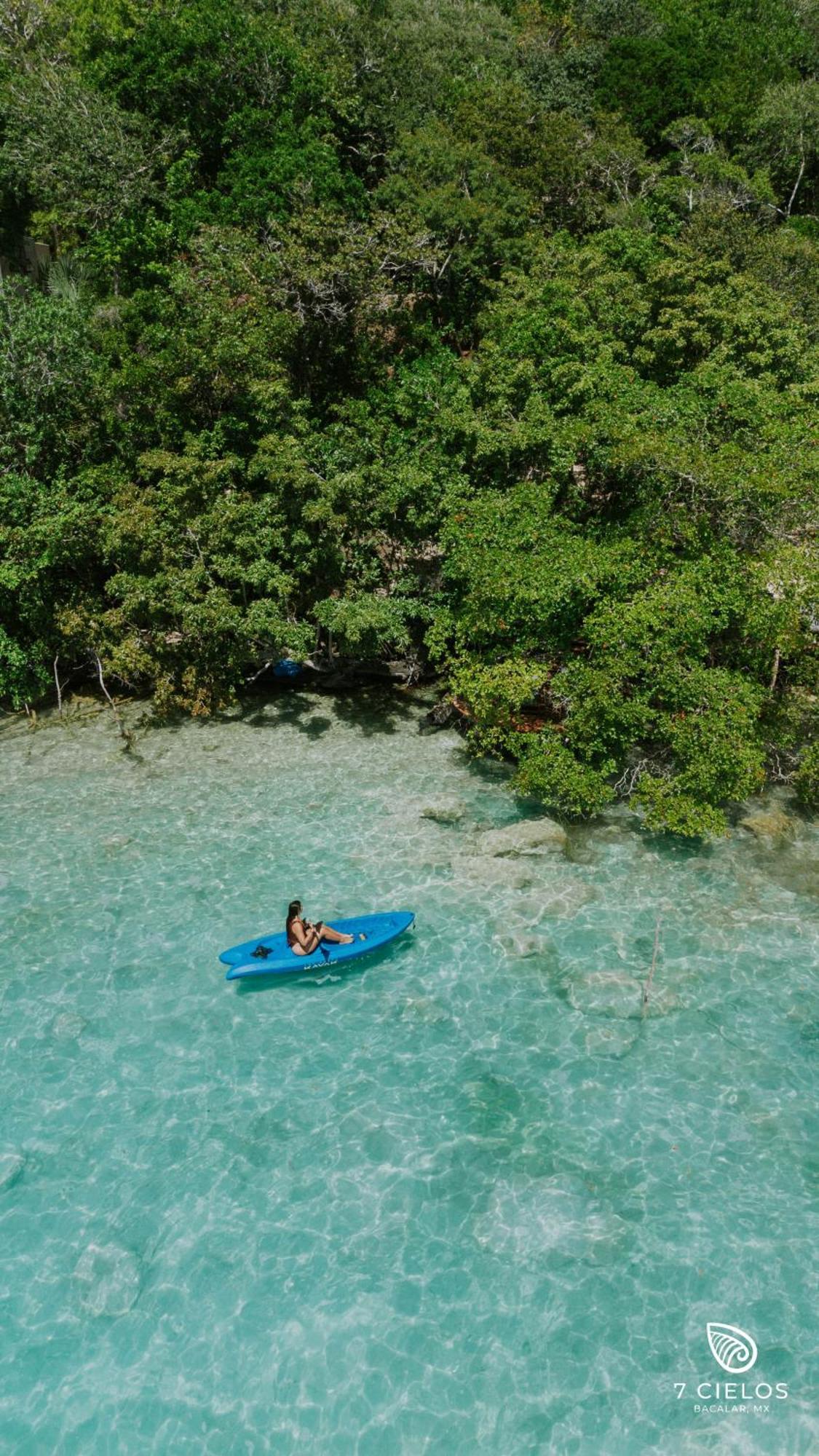 7 Cielos Bacalar. Luaran gambar
