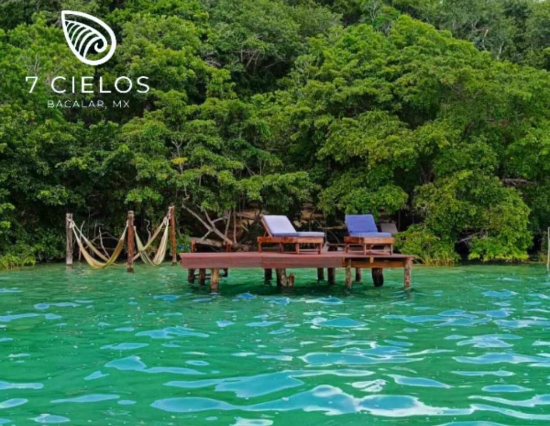 7 Cielos Bacalar. Luaran gambar