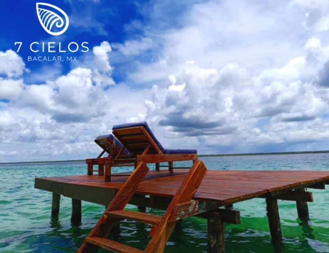 7 Cielos Bacalar. Luaran gambar