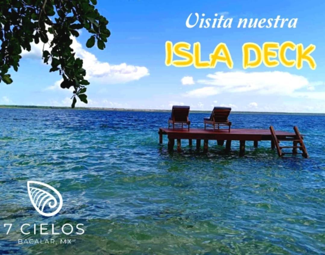 7 Cielos Bacalar. Luaran gambar