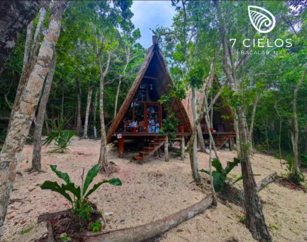 7 Cielos Bacalar. Luaran gambar