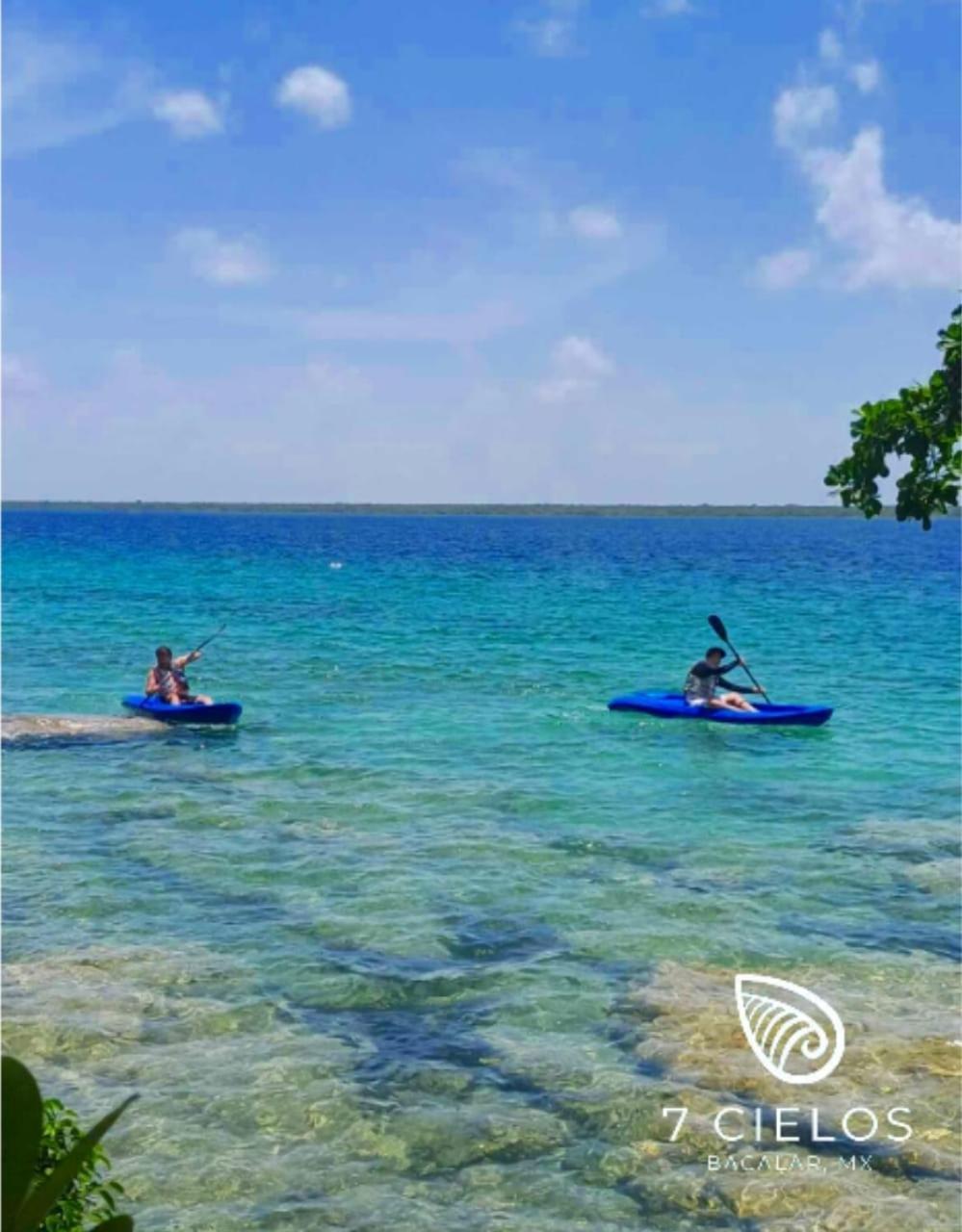 7 Cielos Bacalar. Luaran gambar